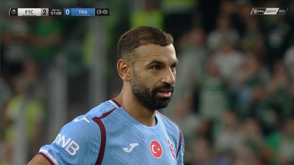 فيديو ماذا قدم محمد صلاح في مباراة طرابزون سبور وفيرينكفاروس في ملحق الدوري الأوروبي