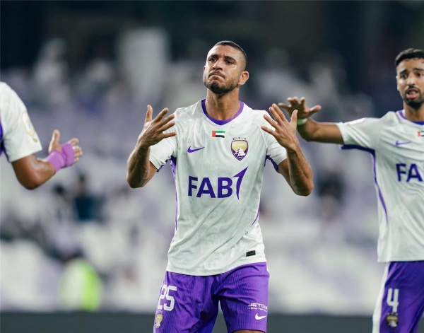 فيديو ربيعة يسجل في فوز العين على النصر بالدوري الإماراتي