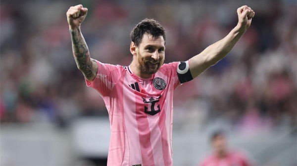 فيديو سوبر هاتريك ميسي يقود إنتر ميامي إلى اكتساح مونتريال بسباعية في الدوري الأمريكي فيديو سوبر هاتريك ميسي يقود إنتر ميامي إلى اكتساح مونتريال بسباعية في الدوري الأمريكي