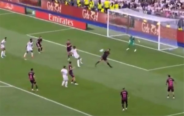 فيديو مبابي يسجل هدف ريال مدريد الثالث أمام ملقا