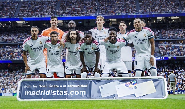 رجل مباراة ريال مدريد وملقا في الدوري الإسباني رجل مباراة ريال مدريد وملقا في الدوري الإسباني