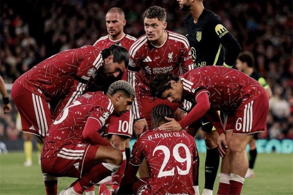 إيراولا يكشف تشخيص إصابة باركولا في مباراة ليفربول وأتلتيكو مدريد إيراولا يكشف تشخيص إصابة باركولا في مباراة ليفربول وأتلتيكو مدريد
