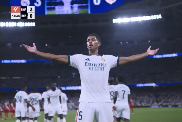 فيديو بيلينجهام يسجل هدف ريال مدريد الثالث أمام رايو فاليكانو فيديو بيلينجهام يسجل هدف ريال مدريد الثالث أمام رايو فاليكانو