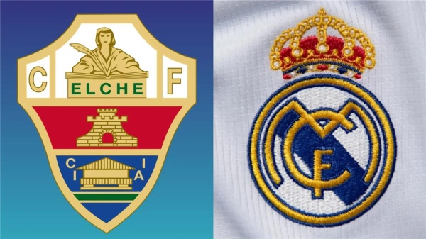 القناة الناقلة لمباراة ريال مدريد وإلتشي اليوم في الدوري الإسباني