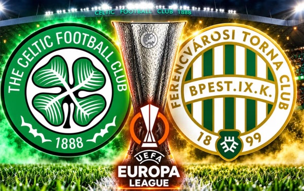 موعد والقناة الناقلة لمباراة سيلتيك وفيرينكفاروس اليوم في الدوري الأوروبي والمعلق موعد والقناة الناقلة لمباراة سيلتيك وفيرينكفاروس اليوم في الدوري الأوروبي والمعلق