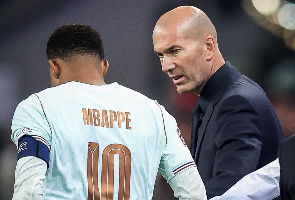 لا تبشر بالخير زيدان يثير قلق ريال مدريد بشأن إصابة مبابي