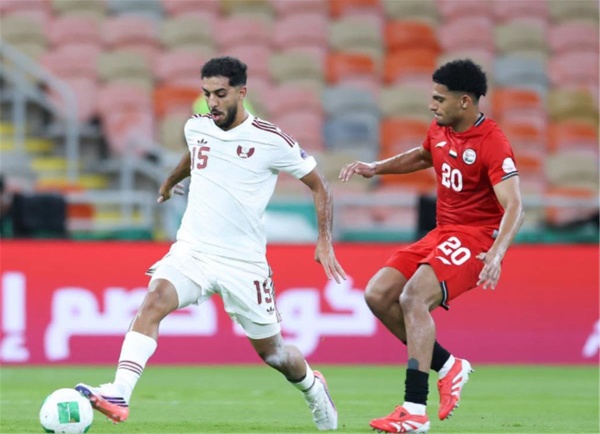 فيديو منتخب قطر يهزم اليمن ويحسم تأهله إلى نصف نهائي كأس الخليج خليجي 27 فيديو منتخب قطر يهزم اليمن ويحسم تأهله إلى نصف نهائي كأس الخليج خليجي 27
