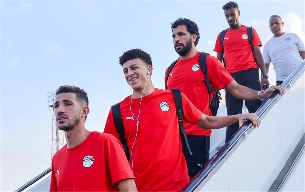 بعثة منتخب مصر تصل القاهرة بعد خماسية جنوب السودان