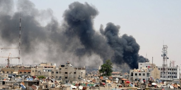 سوريا القبض على المسئوليين عن تفجيرات دمشق خلال زيارة ماكرون