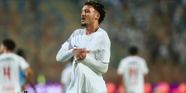 الدقيقة 87 أحمد شريف يحرز الهدف الثانى للزمالك فى مرمى أبو قير للأسمدة