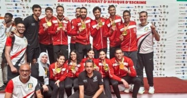 مصر ترفع رصيدها إلى 16 ميدالية بعد حصد 3 ذهبيات في بطولة أفريقيا للسلاح