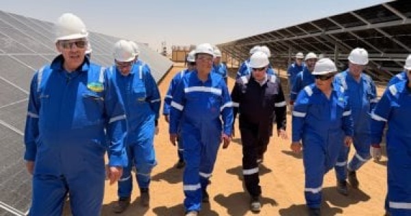 رئيس هيئة البترول يتفقد حقول شمال البحرية لمتابعة خطط الإنتاج والاستكشاف رئيس هيئة البترول يتفقد حقول شمال البحرية لمتابعة خطط الإنتاج والاستكشاف