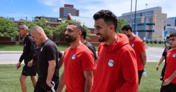 منتخب مصر يخوض مرانه الرئيسى الليلة استعدادا لودية البرازيل