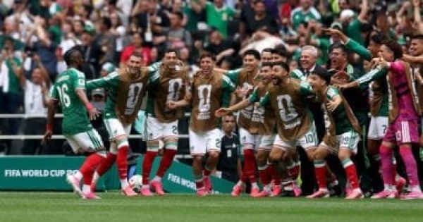 أهداف اليوم الأول فى كأس العالم ثنائية المكسيك وريمونتادا كوريا الجنوبية