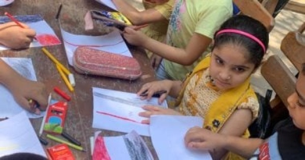 احتفاء بذكرى 30 يونيو متحف عفت ناجى ينظم ورشة للأطفال لتعزيز الانتماء