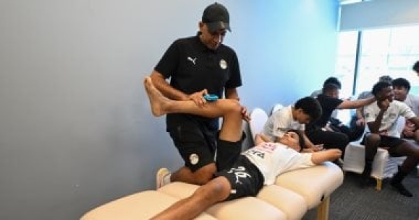 قياسات طبية وبدنية للاعبي منتخب مصر للناشئين استعدادا لكأس العالم قياسات طبية وبدنية للاعبي منتخب مصر للناشئين استعدادا لكأس العالم