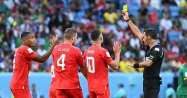 الحكم فاكوندو تيلو صاحب واقعة الـ10 بطاقات الحمراء يقود قمة المغرب وفرنسا