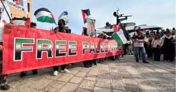 تضامنا مع فلسطين إضراب ثقافى فى البندقية احتجاجا على زيارة سفير أمريكيا