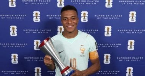 مبابي رجل مباراة المغرب ضد فرنسا فى كأس العالم 2026 مبابي رجل مباراة المغرب ضد فرنسا فى كأس العالم 2026