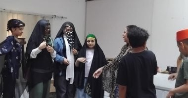 بين المسرح والفن التشكيلى رامتان ينظم ورشة التعبير الحركى بين المسرح والفن التشكيلى رامتان ينظم ورشة التعبير الحركى