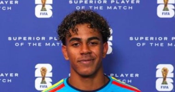لامين يامال رجل مباراة إسبانيا وبلجيكا فى كأس العالم