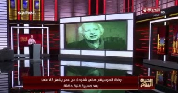 لبنى عسل تنعى الموسيقار هاني شنودة أثرى الحياة الفنية بأعماله القيمة لبنى عسل تنعى الموسيقار هاني شنودة أثرى الحياة الفنية بأعماله القيمة