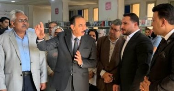 محافظ سوهاج يشيد بمعرض تنسيقية شباب الأحزاب والسياسيين للكتاب محافظ سوهاج يشيد بمعرض تنسيقية شباب الأحزاب والسياسيين للكتاب