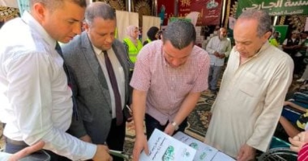 التوعية والتمكين خدمات تتكامل فى قافلة إيد واحدة ببنى سويف