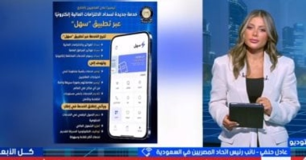 عادل حنفى لإكسترا نيوز تطبيق سهل يتيح للمصريين بالخارج سداد الفواتير إلكترونيا