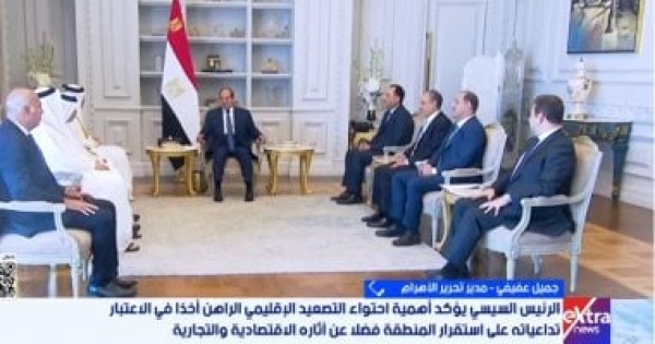 كاتب صحفى لقاء الرئيس السيسى ورئيس وزراء قطر يؤكد متانة العلاقات بين البلدين