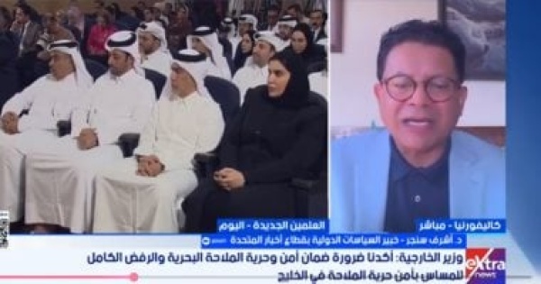 خبير لـ إكسترا نيوز التنسيق المصري القطري يدعم وحدة الأراضي العربية خبير لـ إكسترا نيوز التنسيق المصري القطري يدعم وحدة الأراضي العربية