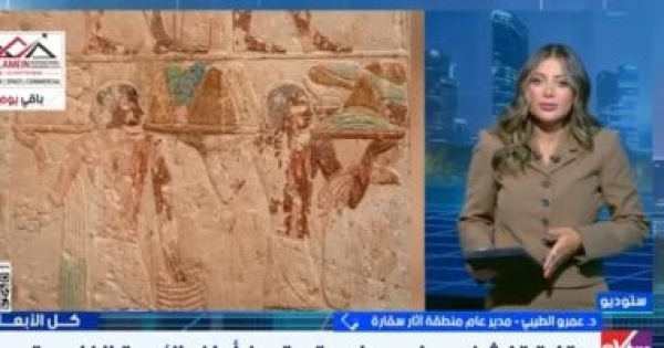 عمرو الطيبي يكشف لإكسترا نيوز أسرار مقبرة أثرية جديدة في سقارة