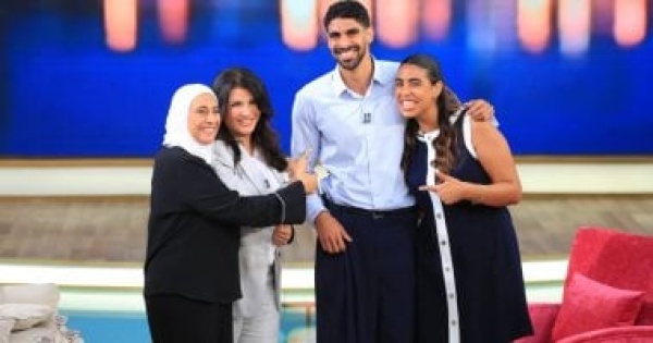 السباح عبدالرحمن سامح ضيف منى الشاذلي الليلة على قناة on السباح عبدالرحمن سامح ضيف منى الشاذلي الليلة على قناة on