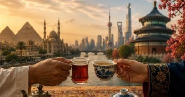 الشاى بين القاهرة وبكين حكاية مشروب وحد مزاج المصريين والصينيين