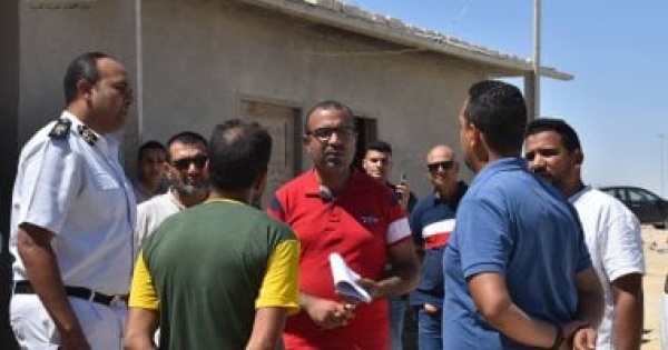 جهاز العلمين الجديدة يتابع حملات حصر الوصلات غير القانونية والتعديات على شبكات مياه الشرب والصرف الصحي بالمدينة جهاز العلمين الجديدة يتابع حملات حصر الوصلات غير القانونية والتعديات على شبكات مياه الشرب والصرف الصحي بالمدينة