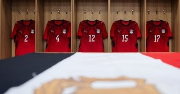 شاهد غرفة ملابس منتخب مصر فى ستاد جوبا قبل مواجهة جنوب السودان