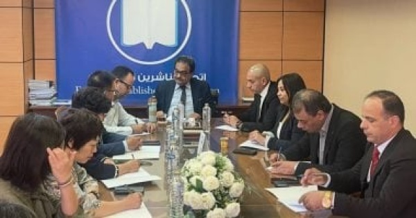 اتحاد الناشرين يستقبل وفد دار نشر صينية لبحث آفاق التعاون المشترك اتحاد الناشرين يستقبل وفد دار نشر صينية لبحث آفاق التعاون المشترك