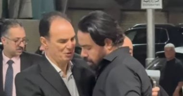 عبد الحميد بسيوني ومحمود سعد أول الحاضرين في عزاء والدة مدحت عبد الهادي