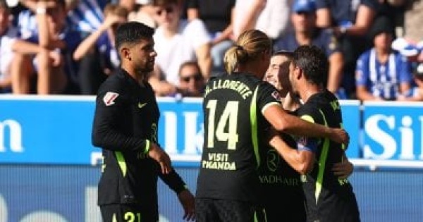أتلتيكو مدريد يهزم ألافيس بثنائية قاتلة ويصعد لوصافة الدوري الإسباني أتلتيكو مدريد يهزم ألافيس بثنائية قاتلة ويصعد لوصافة الدوري الإسباني