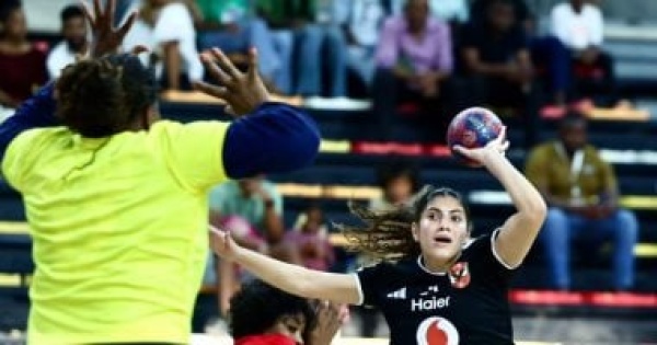 الأهلى يهزم هيريتاج الكونغولى فى ربع نهائى بطولة أفريقيا للسيدات لكرة اليد