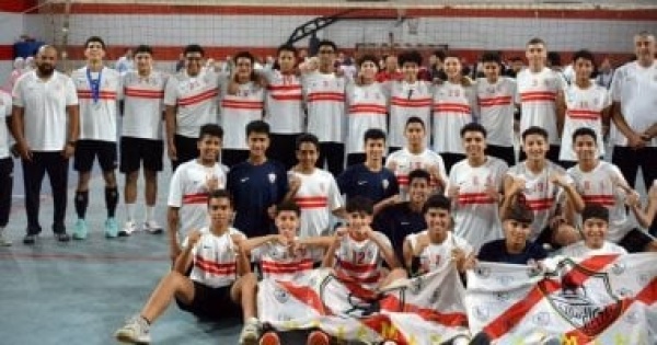الزمالك يتوج بطلا للجيزة للكرة الطائرة تحت 15سنة بعد الفوز على 6 أكتوبر الزمالك يتوج بطلا للجيزة للكرة الطائرة تحت 15سنة بعد الفوز على 6 أكتوبر