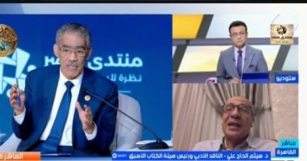 رئيس هيئة الكتاب الأسبق مشاركة الروابط دون تحقق تضع المثقفين فى فخ التضليل