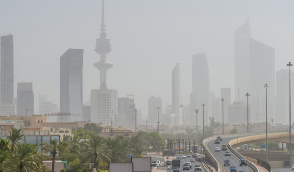 الأرصاد ترسب تدريجي للغبار وتحسن في الرؤية الافقية بدءا من الليلة