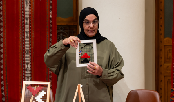 ورشة النسيج الشبكي إبداع يجمع بين الخيوط والزخارف ضمن مهرجان صيفي ثقافي 18
