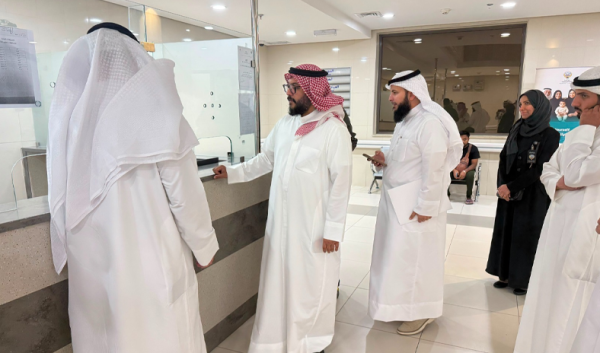 وكيل وزارة الصحة يتفقد مراكز صحية بمنطقة المطلاع للوقوف على مستوى الخدمات