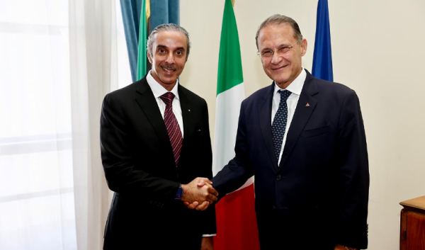 انعقاد الجولة الخامسة من المشاورات السياسية بين الكويت وإيطاليا في روما انعقاد الجولة الخامسة من المشاورات السياسية بين الكويت وإيطاليا في روما