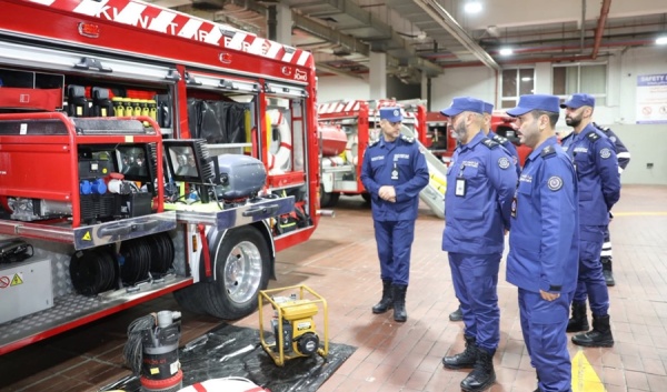رئيس قو ة الإطفاء الحفاظ على أعلى درجات الجاهزية وسرعة الاستجابة رئيس قو ة الإطفاء الحفاظ على أعلى درجات الجاهزية وسرعة الاستجابة