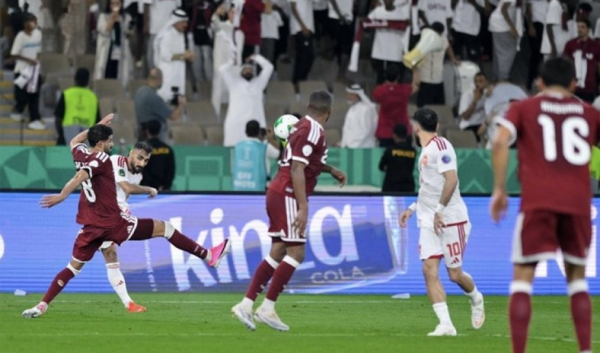 المنتخب القطري يفوز على نظيره البحريني بثنائية نظيفة ببطولة خليجي 27