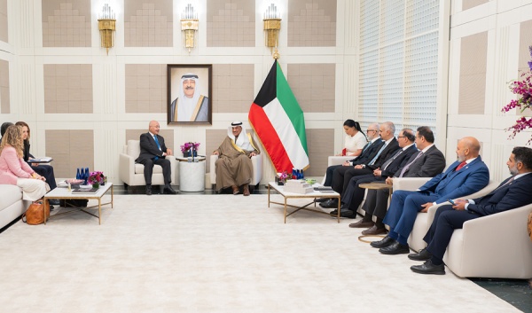 ممثل سمو الأمير يستقبل المفوض السامي للأمم المتحدة لشؤون اللاجئين