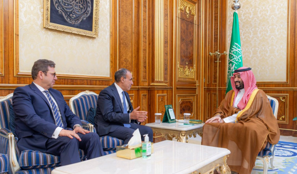 ولي العهد السعودي يتسلم رسالة خطية لخادم الحرمين من الرئيس المصري ولي العهد السعودي يتسلم رسالة خطية لخادم الحرمين من الرئيس المصري